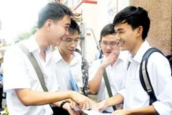 Cân nhắc các mức điểm xét tuyển để các trường đủ nguồn tuyển