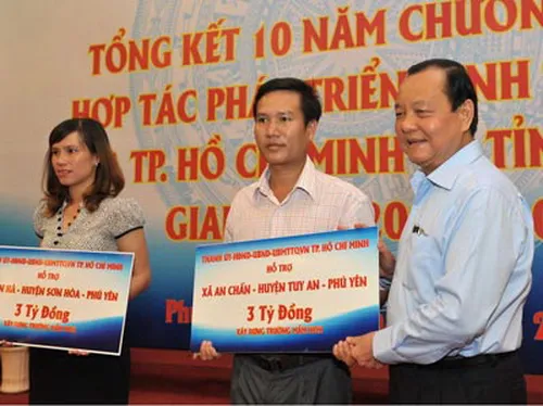 10 năm – một chặng đường hợp tác phát triển toàn diện giữa TPHCM và Phú Yên 