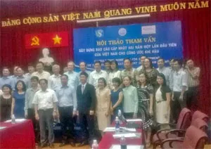 Hội thảo tham vấn về công ước biến đổi khí hậu ở nước ta
