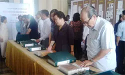 Triển lãm hồ sơ cán bộ đi B của TPHCM diễn ra đến hết ngày 2/9/2014