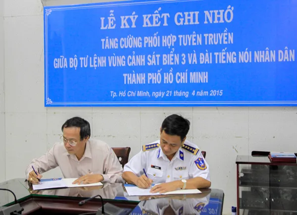 Đài TNND TP.HCM ký kết phối hợp tuyên truyền về biển, đảo Việt Nam 1