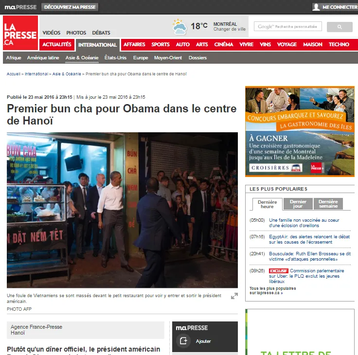 Bún chả “lên đời” nhờ Tổng thống Obama 7