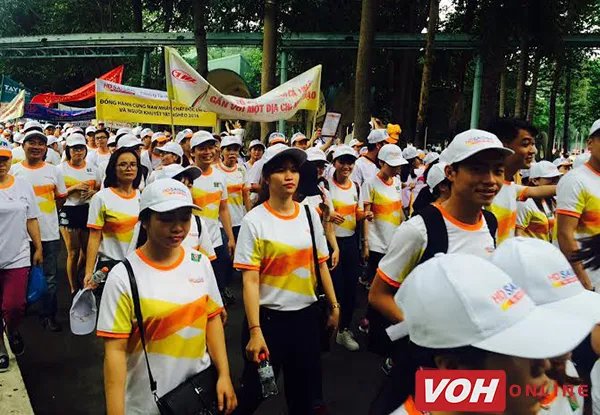 Tin TPHCM ngày 06/08/2016: Hơn 10.000 người đi bộ Vì nạn nhân chất độc da cam 2