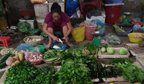 Giá cả thị trường 28/10: giá rau vẫn chưa "hạ nhiệt" 1