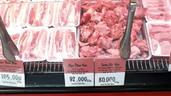 Giá cả thị trường hôm nay 21/9: Thịt vai heo từ 65 ngàn đồng/kg 1