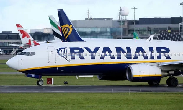 Ryanair huỷ chuyến bay