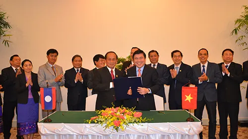 Lãnh đạo TPHCM và tình Luông Pha Băng đã ký kết Biên bản Hội đàm voh.com.vn