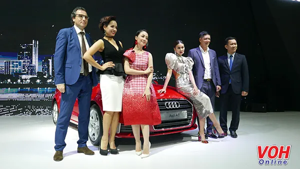 Các gương mặt đại diện của Audi bên siêu phẩm Audi A3 Sportback 1.4 TFSI voh.com.vn