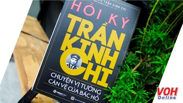 Bìa sách “Hồi ký Trần Kinh Chi” voh.com.vn