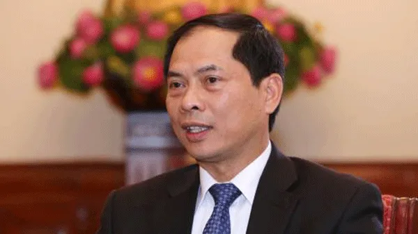 Thứ trưởng thường trực Bộ Ngoại giao Bùi Thanh Sơn, chủ tịch SOM APEC 2017