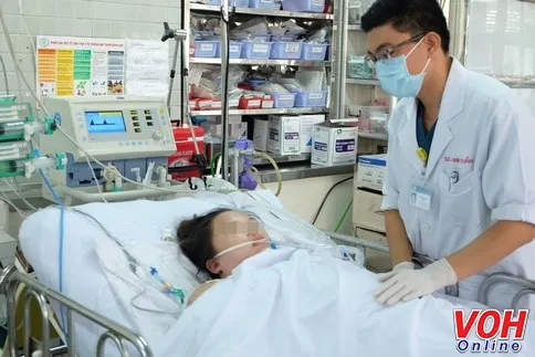 Bệnh nhân đang điều trị tích cực tại bệnh viện voh.com.vn