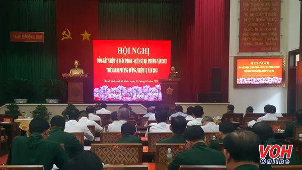 TPHCM chú trọng nhiều hơn nữa nhiệm vụ quốc phòng - quân sự năm 2018 voh.com.vn