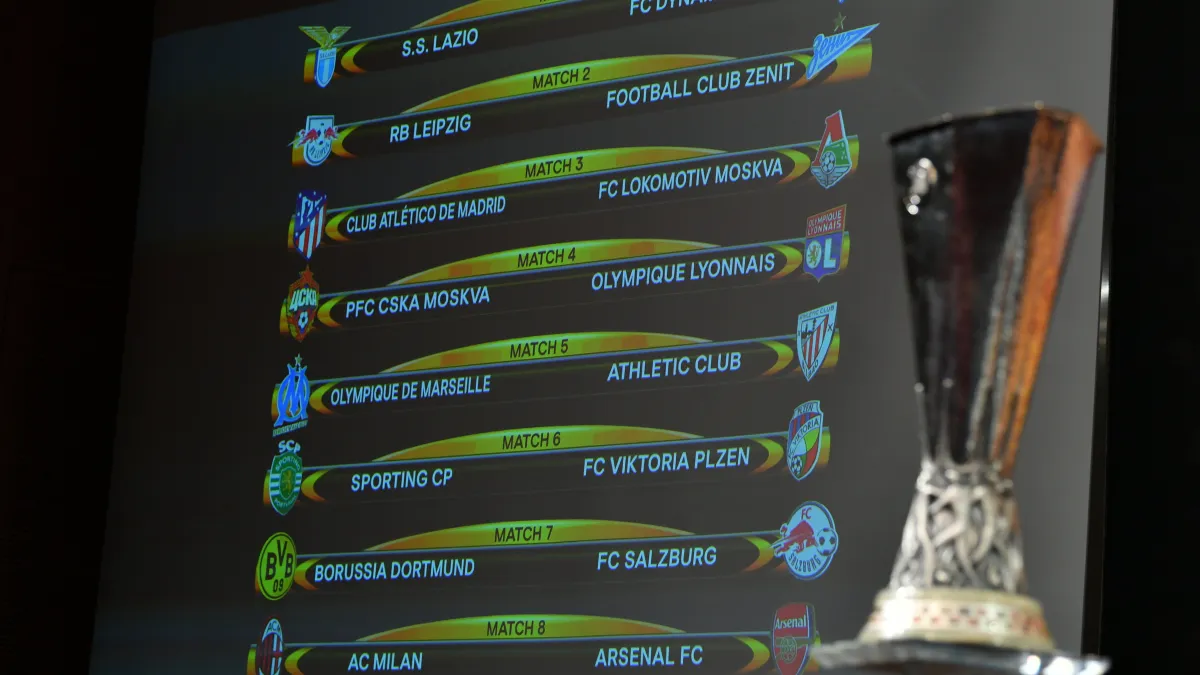 vòng 16 Europa League 2017-2018