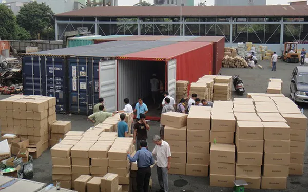 vụ mất tích 213 container