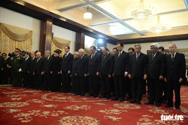 Lễ viếng nguyên Thủ tướng Phan Văn Khải 