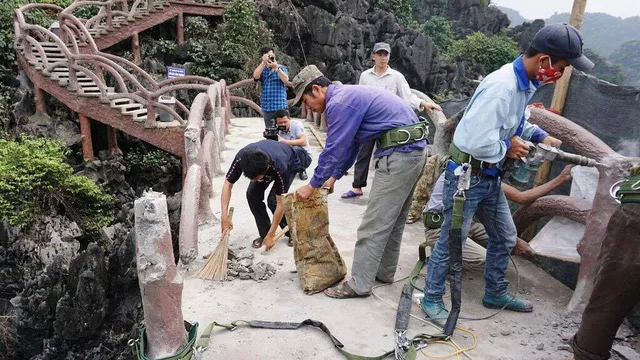 tháo dỡ công trình xâm phạm di sản Tràng An
