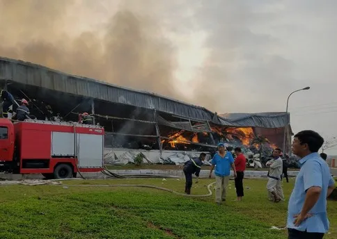 Vụ cháy lớn Quảng Ninh