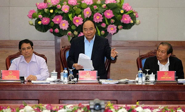 Thủ tướng Nguyễn Xuân Phúc: Đề nghị không để khoảng trống trong quản lý Nhà nước