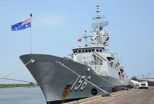 3 tàu Hải quân Hoàng gia Úc kết thúc tốt đẹp chuyến thăm thiện chí TPHCM