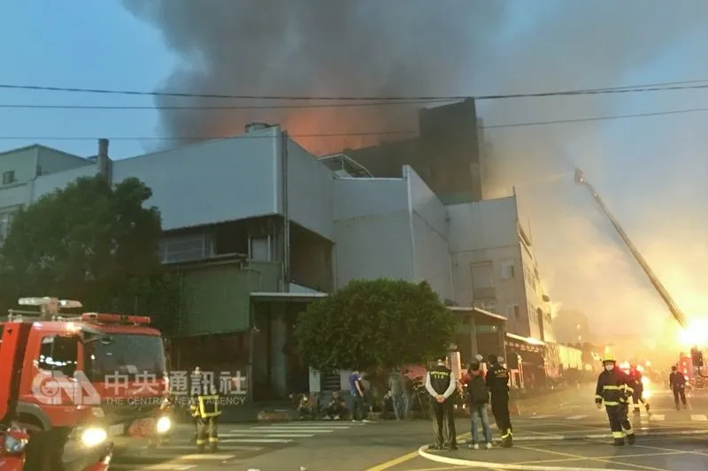 5 lính cứu hỏa hy sinh trong vụ cháy nhà máy Đài Loan có nhiều lao động Việt Nam