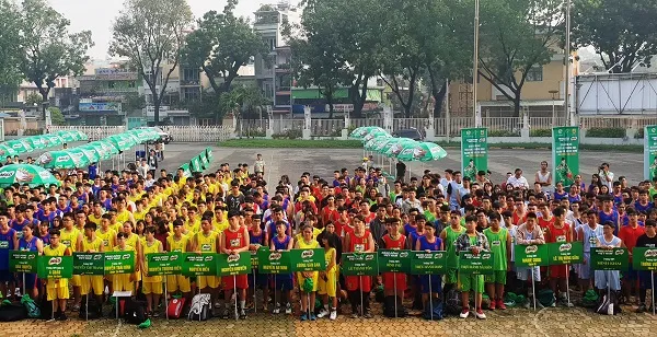 Rộn ràng khai mạc Festival bóng rổ học đường TPHCM 2018