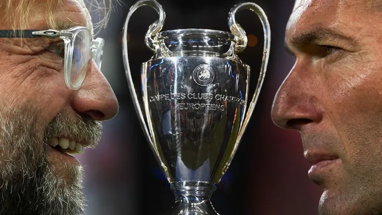 Chung kết cup c1 Champions League 2018 real vs Liveroool, Zidane và Klopp