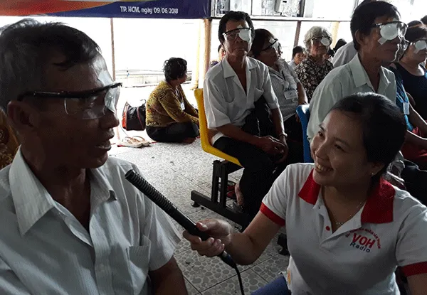 Chương trình Sát cánh cùng gia đình Việt mổ mắt cho 300 bệnh nhân nghèo
