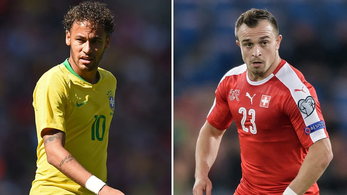 Neymar là tâm điểm khi Brazil gặp Thụy Sĩ