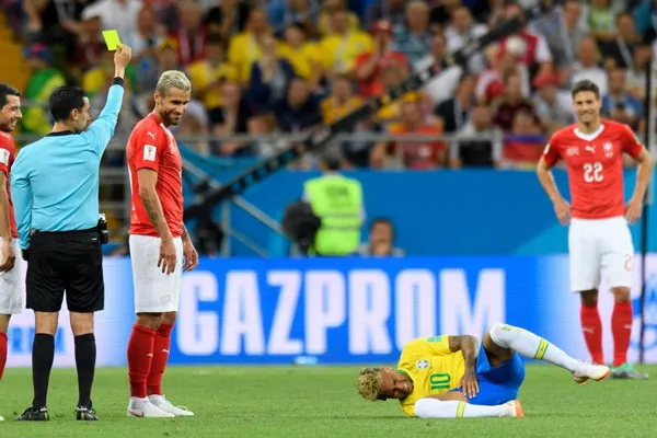 Neymar trong trận Brazil vs Thụy Sĩ tại World Cup 2018
