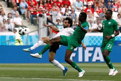Kết thúc trận đấu, Saudi Arabia thắng Ai Cập 2-1