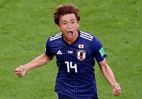 Takashi Inui có ngày thi đấu ấn tượng với 1 bàn thắng và 1 pha kiến tạo giúp Nhật Bản cầm hòa 2-2 trước Senegal