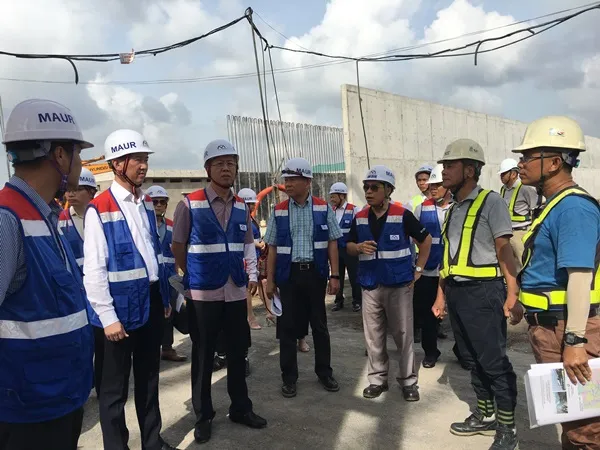 Đoàn khảo sát làm việc tại tuyến Metro số 1 (Bến Thành – Suối Tiên).