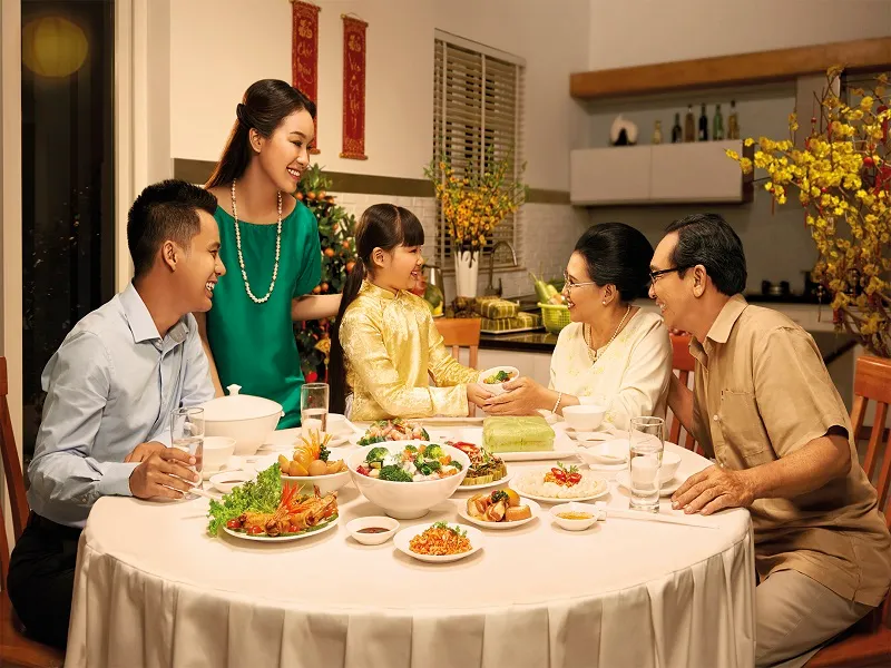 Bữa cơm gia đình có ý nghĩa như thế nào?. Ảnh minh họa: Internet 