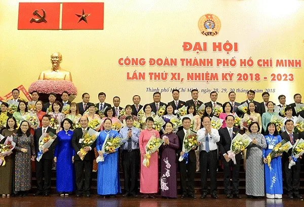 Bà Trần Thị Diệu Thúy tái đắc cử Chủ tịch Liên đoàn Lao động TP khóa XI, NK 2018-2018