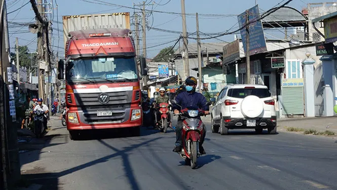 Đường Nguyễn Duy Trinh, (Q.9, TP.HCM) trung bình xảy ra 7-8 vụ tai nạn giao thông chết người/năm