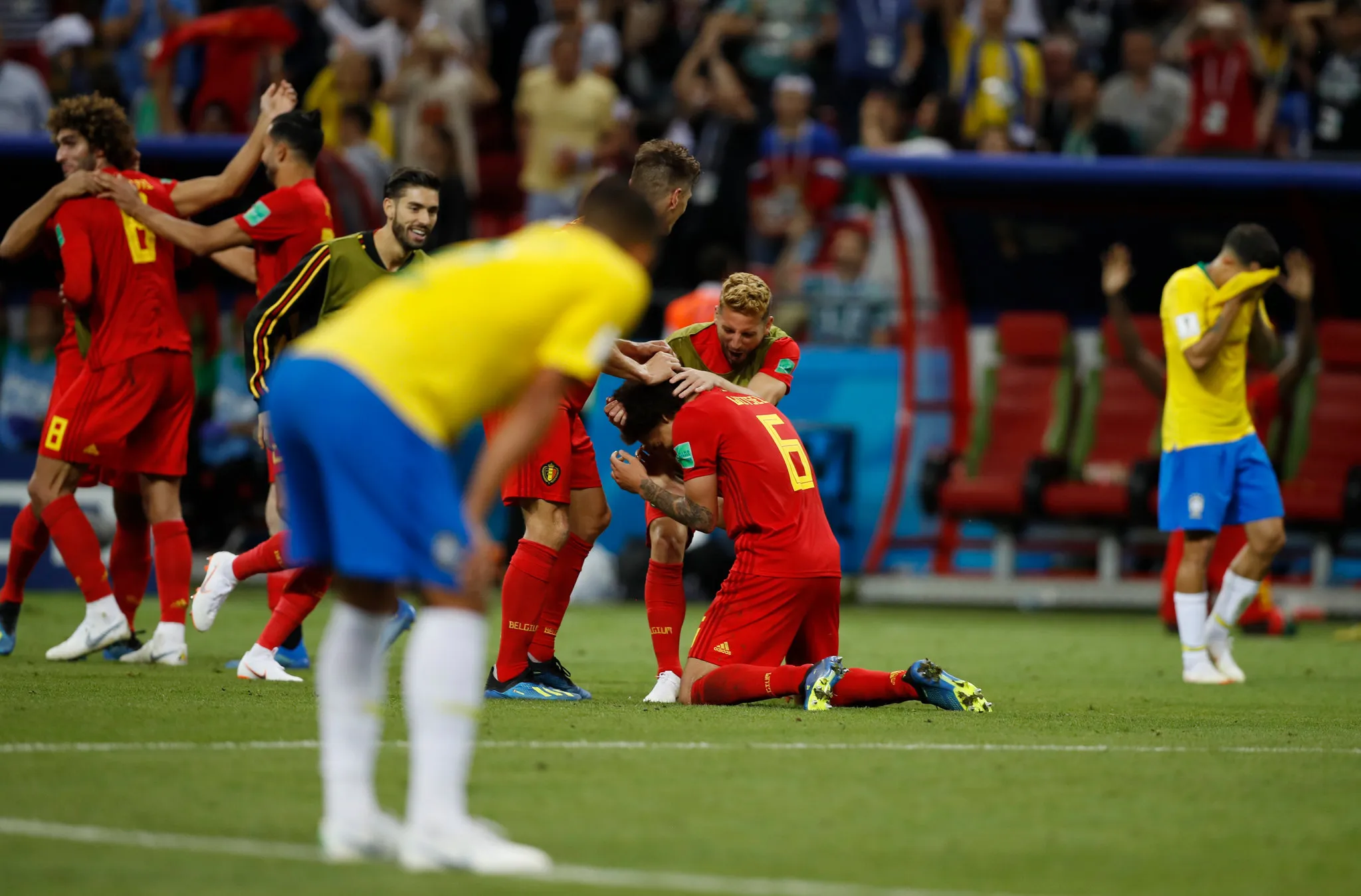 Bỉ tiễn ra Brazil World Cup 2018