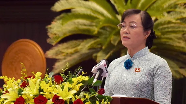 Chủ tịch HĐND TPHCM Nguyễn Thị Quyết Tâm