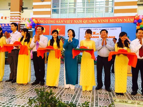 TPHCM: Khánh thành 5 trường học mới