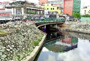 Từ ngày 13/9 cấm lưu thông qua cầu Ông Buông 1 và 2.