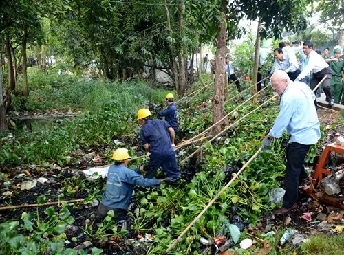Thành phố hưởng ứng chiến dịch “làm cho thế giới sạch hơn”
