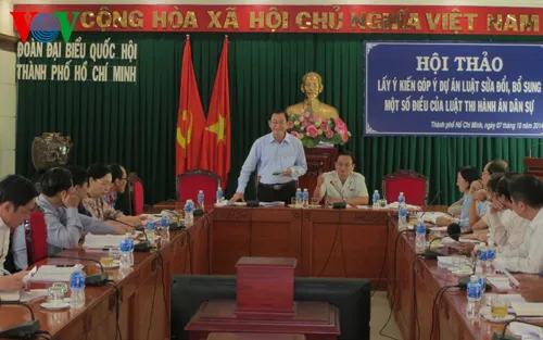 Đoàn đại biểu Quốc hội TPHCM tổ chức hội thảo góp ý một số dự luật