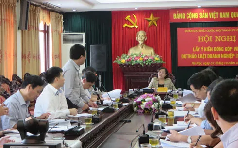 Hội thảo lấy ý kiến góp ý dự án luật đầu tư (sửa đổi)
