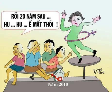 Tình trạng mất cân bằng giới tính khi sinh tại Việt Nam đang ở mức báo động