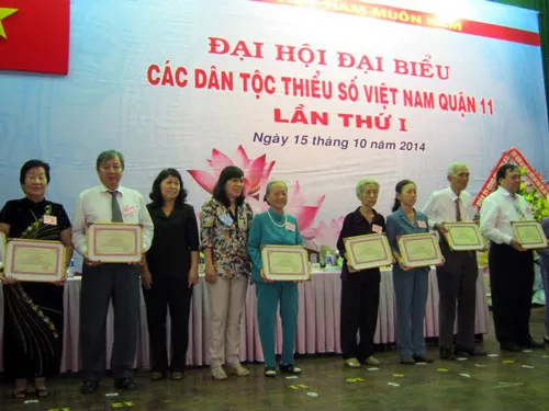 Đại hội Đại biểu các dân tộc thiểu số VN quận 11
