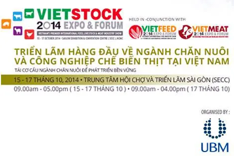 Triển lãm quốc tế ngành chăn nuôi Vietstock 2014