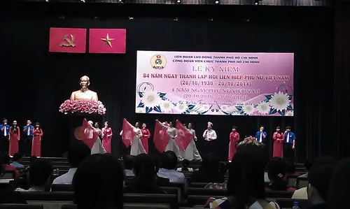 Kỷ niệm 84 năm ngày thành lập Hội Liên hiệp Phụ nữ Việt Nam
