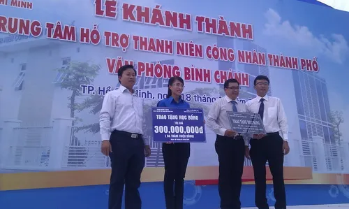 Khánh thành Trung tâm hỗ trợ thanh niên công nhân thành phố