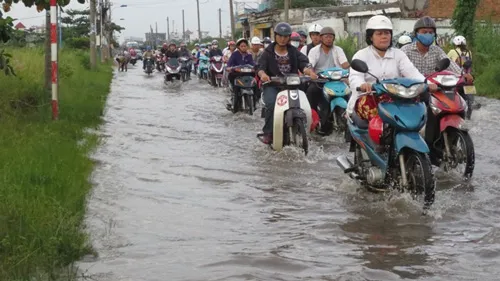 Từ ngày 25-27/10 sẽ xuất hiện đợt triều cường có khả năng vượt mức báo động III