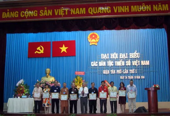 Đại hội đại biểu các dân tộc thiểu số quận Tân Phú, Gò Vấp - lần I