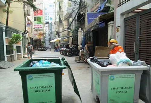 Mô hình thí điểm phân loại chất thải rắn tại nguồn: Còn một số hạn chế  